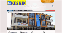 Desktop Screenshot of erkeskininsaat.com